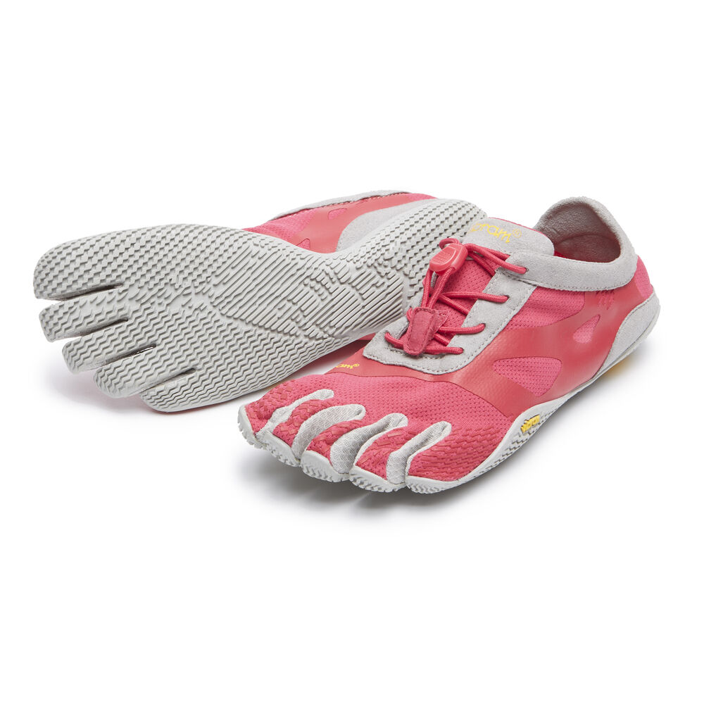 Vibram Fivefingers KSO EVO Bayan Spor Ayakkabı Pembe/Gri,SN0851493